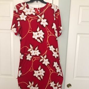 New Red long Dress
